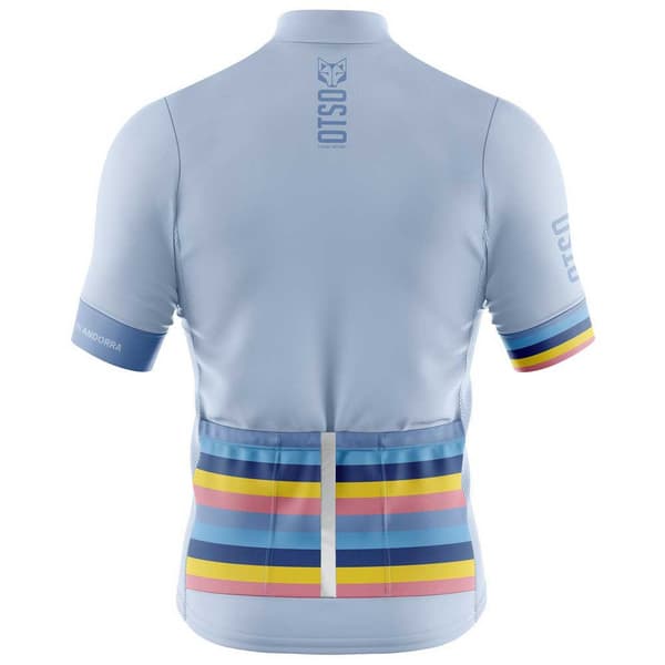 Otso Kortærmet Jersey Stripes Blå S Kvinde