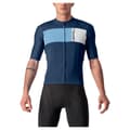 Miniatyrbillede 1 af 2: Castelli Kortærmet Trøje Prologo 7 Blå XS Mand