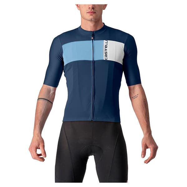 Castelli Kortærmet Trøje Prologo 7 Blå XS Mand