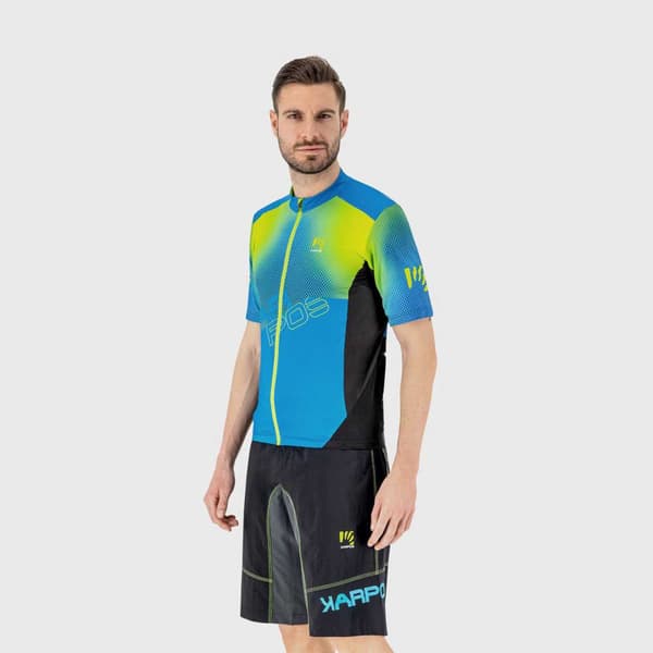 Karpos Kortärmad T-shirt Jump Blå XL Man