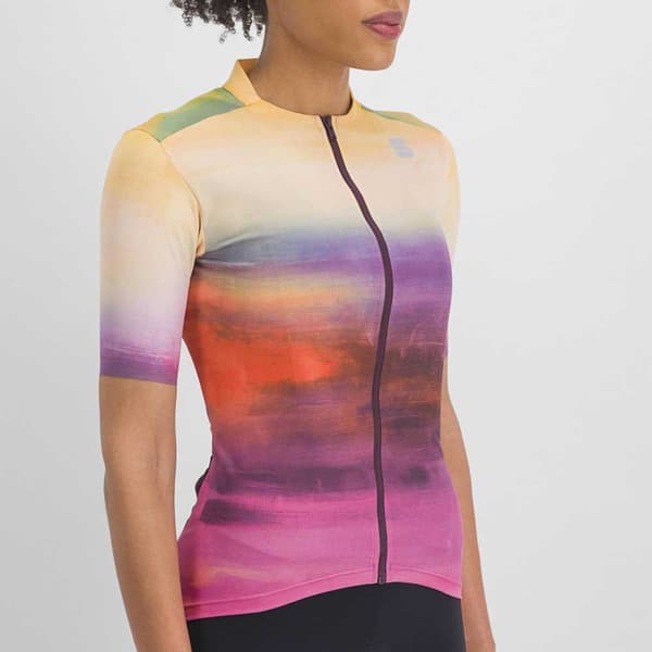Sportful Kortærmet Trøje Flow Supergiara Rosa XL Kvinde