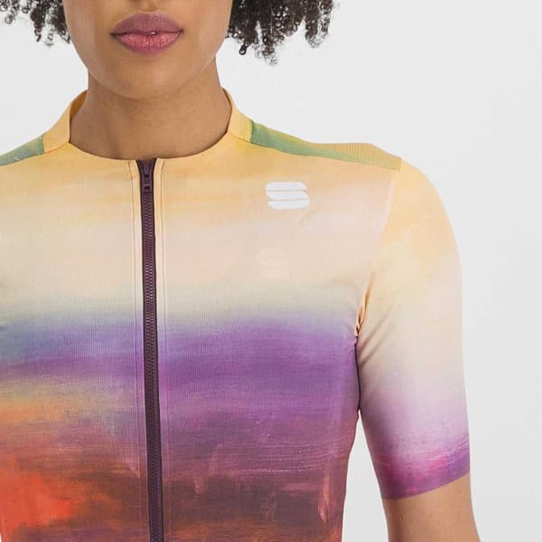 Sportful Kortærmet Trøje Flow Supergiara Rosa XL Kvinde