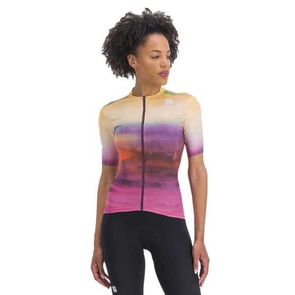 Sportful Kortærmet Trøje Flow Supergiara Rosa XL Kvinde
