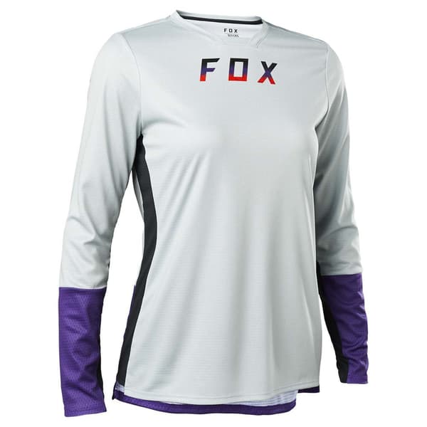 Fox Racing Mtb Special Edition Pitkähihainen Enduropaita Defend Valkoinen XS Nainen