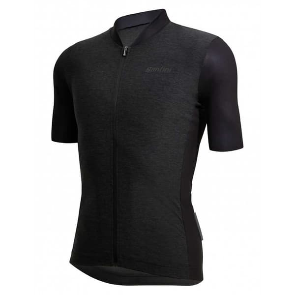 Santini Lyhythihainen Jersey Colore Puro Musta S Mies
