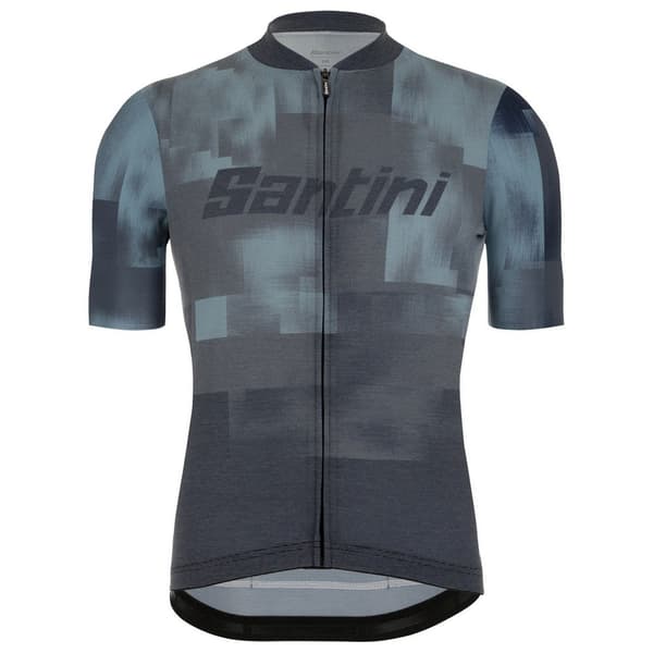 Santini Kortärmad Tröja Forza Grå 2XL Man