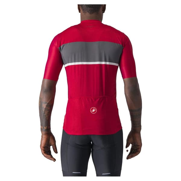 Castelli Lyhythihainen Jersey Tradizione Punainen L Mies