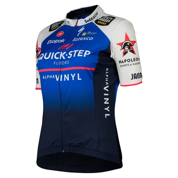 Castelli Lyhythihainen Jersey Competizione Sininen S Nainen