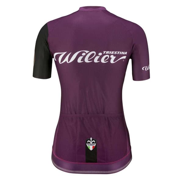 Wilier Kortärmad Tröja Cycling Club Lila XL Kvinna