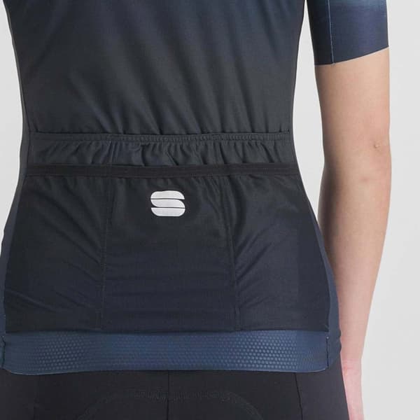 Sportful Kortärmad Tröja Flow Supergiara Blå L Kvinna