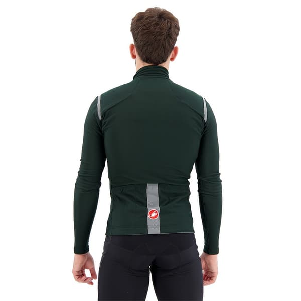 Castelli Langærmet Trøje Tutto Nano Ros Grå XL Mand