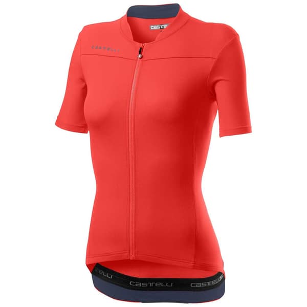 Castelli Kortärmad Tröja Anima 3 Orange XS Kvinna