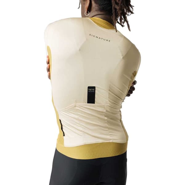 Tactic Lyhythihainen Jersey Signature Keltainen XL Mies