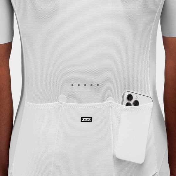 Siroko Lyhythihainen Jersey Srx Pro Ardiden Valkoinen XL Mies