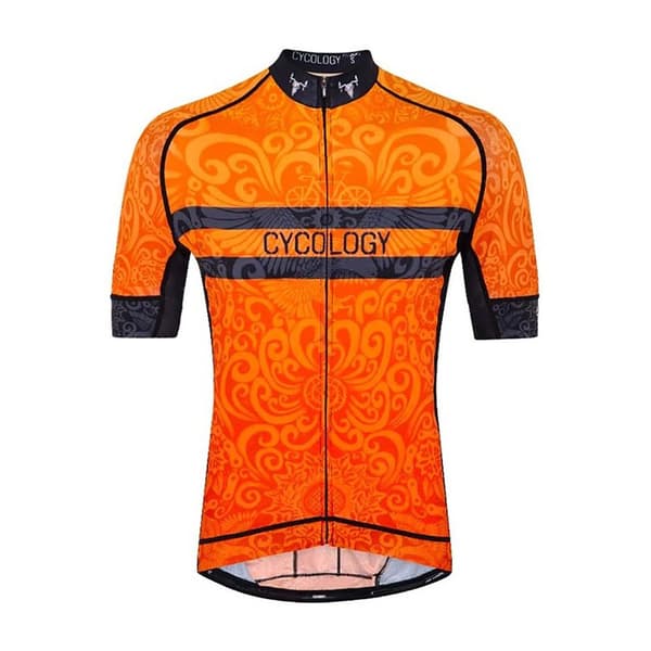 Cycology Kortærmet Trøje Life Behind Bars Orange XL Mand