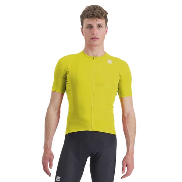 Sportful Kortærmet Trøje Matchy Gul XL Mand