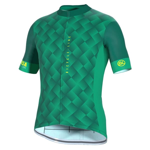 Bicycle Line Lyhythihainen Jersey Conegliano Vihreä M Mies