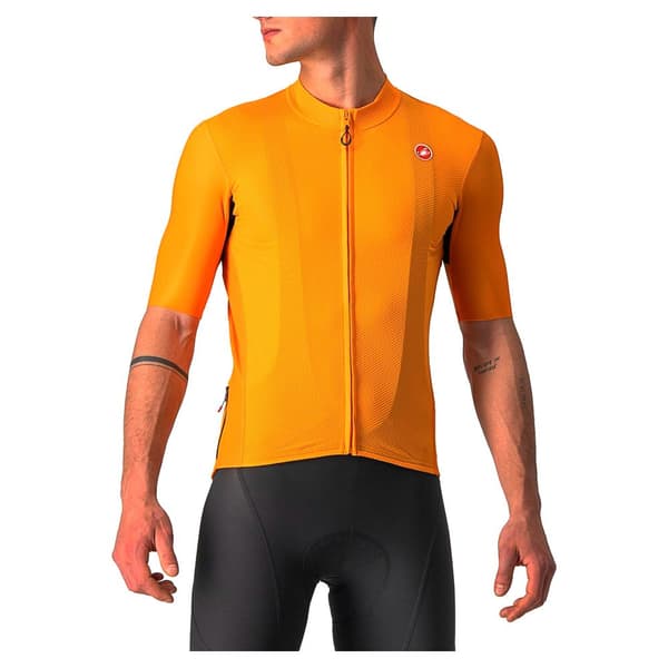 Castelli Kortärmad Tröja Endurance Elite Orange 2XL Man