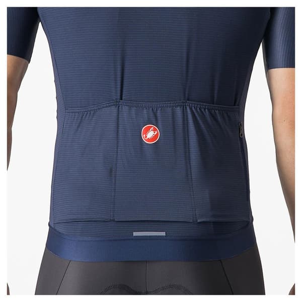 Castelli Kortärmad Tröja Espresso Blå S Man