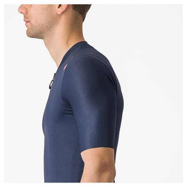 Castelli Lyhythihainen Jersey Espresso Sininen S Mies