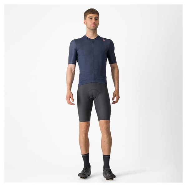 Castelli Lyhythihainen Jersey Espresso Sininen S Mies