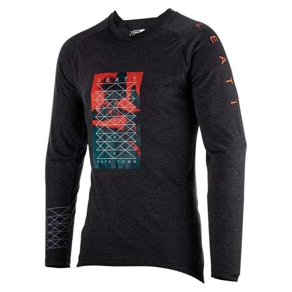 Leatt Langærmet Enduro Trøje Gravity 2.0 Sort M Mand