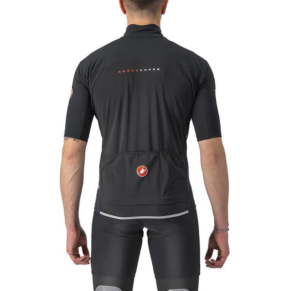 Castelli Kortærmet Trøje Perfetto Ros 2 Wind Sort M Mand