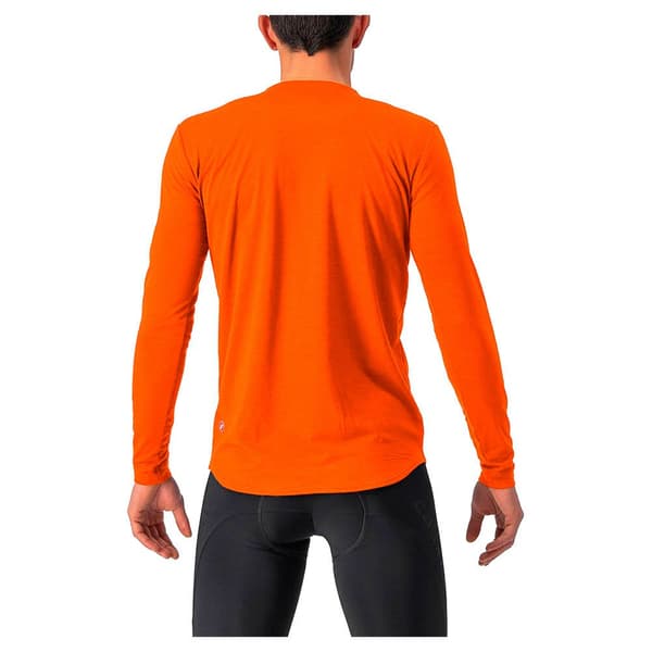 Castelli Långärmad Tröja Unlimited Merino Orange L Man