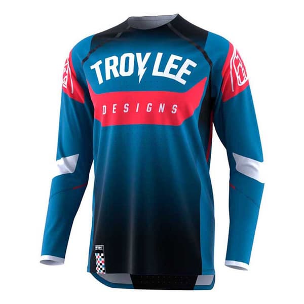 Troy Lee Designs Pitkähihainen Jersey Sprint Sininen S Mies