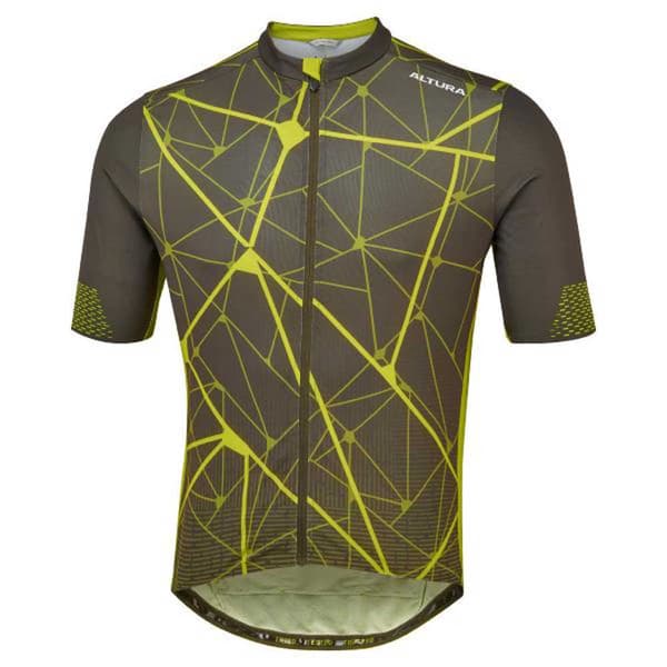 Altura Lyhythihainen Jersey Icon Vihreä L Mies