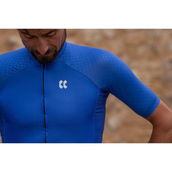 Kalas Kortærmet Trøje Passion Z3 Carbon Blå 2XL Mand