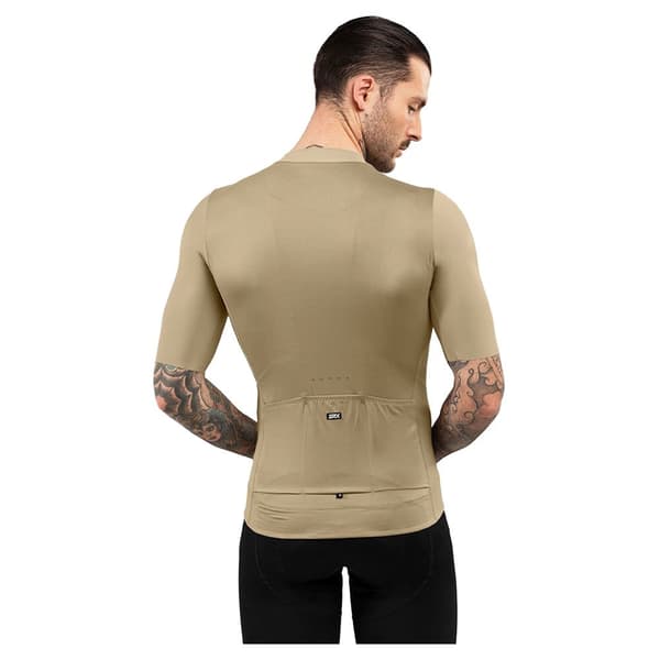 Siroko Kortærmet Trøje Srx Pro Somport Beige XL Mand