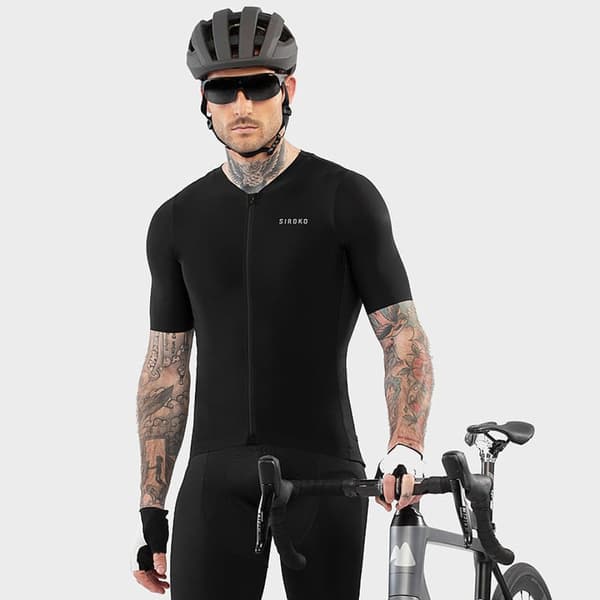 Siroko Lyhythihainen Jersey Srx Pro High Tech Musta XS Mies