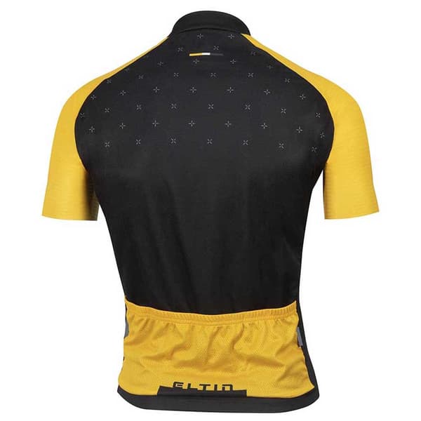 Eltin Kortærmet Jersey Resistance Gul,Sort S Mand