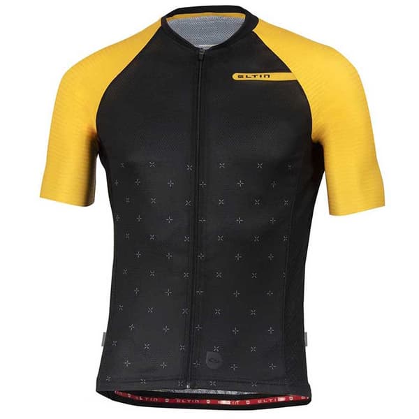 Eltin Kortærmet Jersey Resistance Gul,Sort S Mand