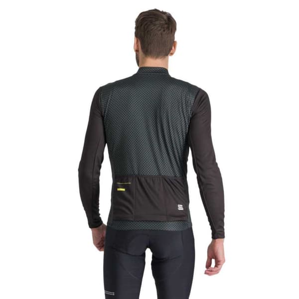 Sportful Langærmet Trøje Checkmate Thermal Sort M Mand