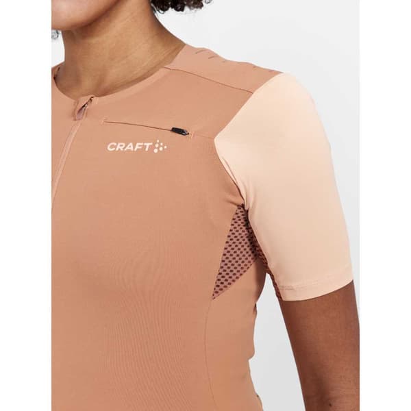 Craft Kortärmad Gruströja Pro Gravel Orange M Kvinna