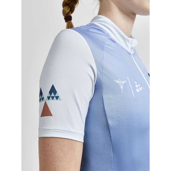 Craft Kortærmet Jersey Adv Handmade Cyclist Offroad Blå M Kvinde