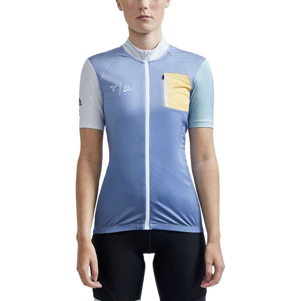 Craft Kortærmet Jersey Adv Handmade Cyclist Offroad Blå M Kvinde