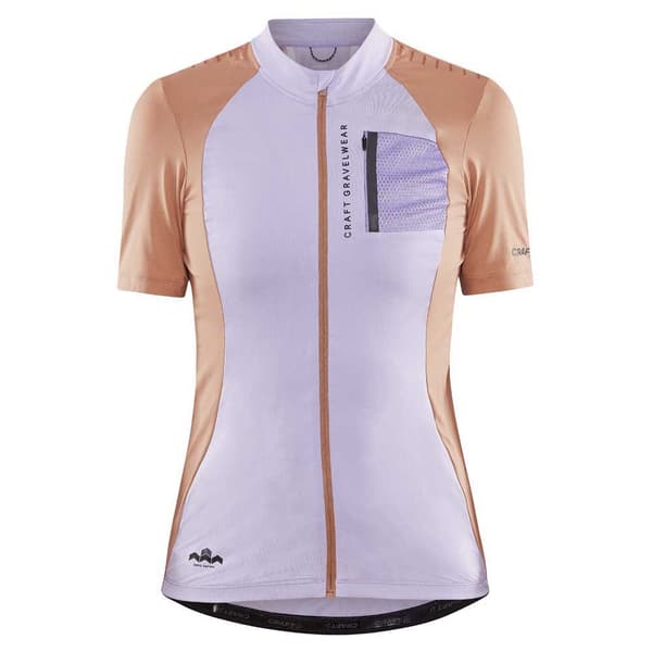 Craft Kortærmet Grustrøje Adv Gravel Lilla XS Kvinde