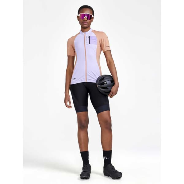 Craft Kortærmet Grustrøje Adv Gravel Lilla XS Kvinde