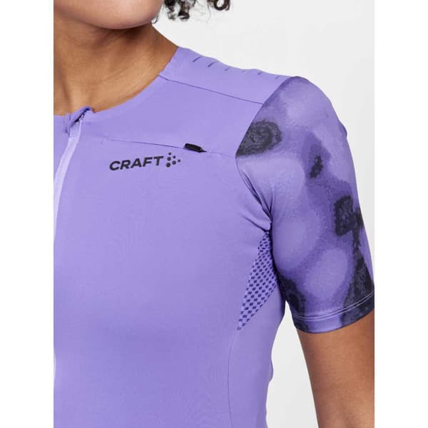 Craft Kortärmad Gruströja Pro Gravel Lila XS Kvinna