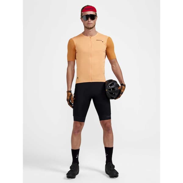 Craft Kortærmet Grustrøje Pro Gravel Gul XL Mand