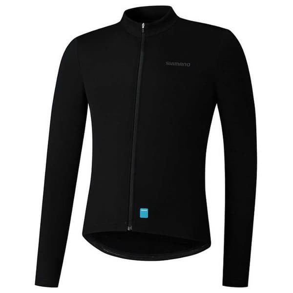 Shimano Langærmet Trøje Element Sort L Mand