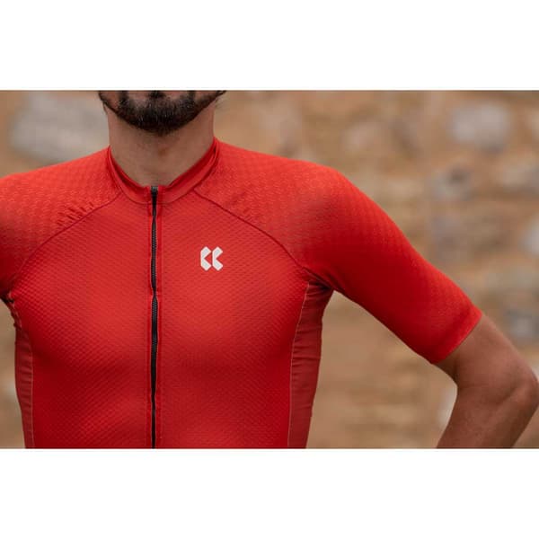 Kalas Kortærmet Trøje Passion Z3 Carbon Orange L Mand