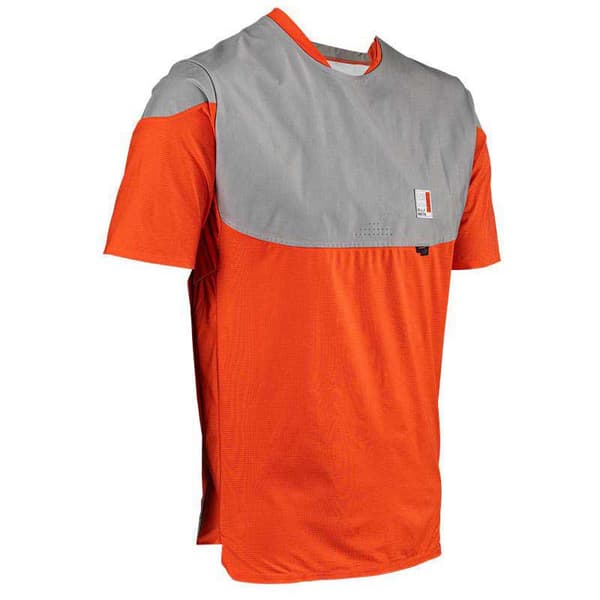 Leatt Kortærmet Trøje Mtb Allmtn 3.0 Orange,Grå XL Mand