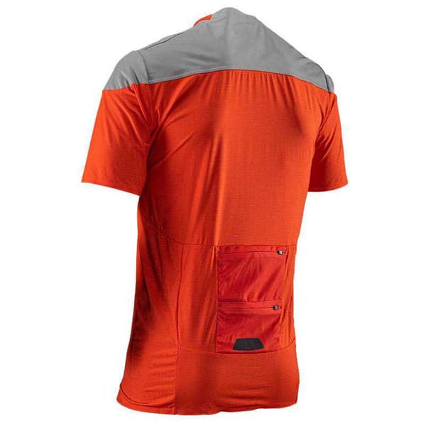 Leatt Kortærmet Trøje Mtb Allmtn 3.0 Orange,Grå XL Mand