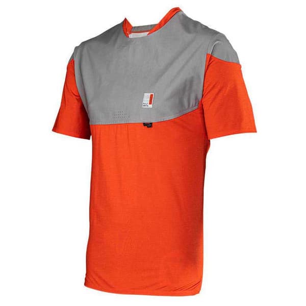 Leatt Kortærmet Trøje Mtb Allmtn 3.0 Orange,Grå XL Mand