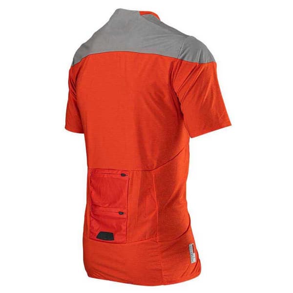 Leatt Kortærmet Trøje Mtb Allmtn 3.0 Orange,Grå XL Mand