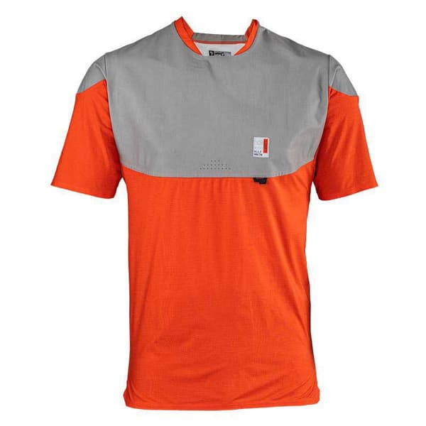 Leatt Kortærmet Trøje Mtb Allmtn 3.0 Orange,Grå XL Mand